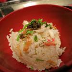 ワイン懐石 銀座 囃shiya - ズワイ蟹の炊き込み