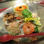 ワイン懐石 銀座 囃shiya - 春の前菜