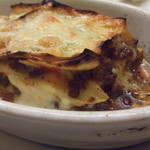 TRATTORIA AL SODO  - ラザニア　ミートソースとゆで卵のボローニャ風ラザニア