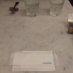 TRATTORIA AL SODO  - テーブルセッティング