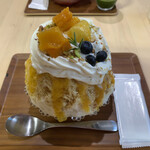 ​かき氷専門店SANGO - マンゴーピスタチオ