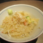 ことわりをはかるみせ ばんどう - 二杯目は出汁茶漬けで