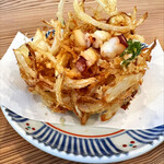 おうどん 瀬戸晴れ - もり家直伝☆伝家の宝刀かき揚げ