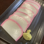 もつ焼き一代元 - 板に付いてないけど板わさ