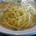中華居酒屋　剣 - 野菜タンメンの麺