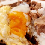 イモキン - 温泉玉子がトローリ