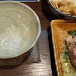 焼鶏 かかし - 食べものが美味しいから、すぐに焼酎だよ。