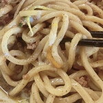 和風らーめん 凪 - 更に卵黄を混ぜて