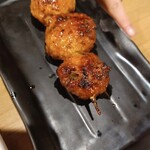 だんだん酒場 串焼き&しゃぶしゃぶ - 自家製つくね180円