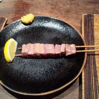 鳥茂 - 特選串コース ① 豚レバー