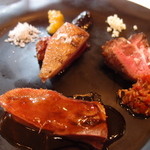 ウシマル - お肉まずは３種