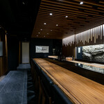 鮨 くまくら - メインカウンター席