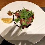 Torattoria Taniguchi - 黒毛和牛いわて門崎壱イチボのロースト