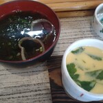 ん寿司 - お椀と茶碗蒸し付き