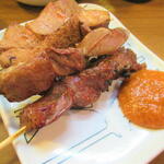 酒蔵 力 - レバーとハツは塩で