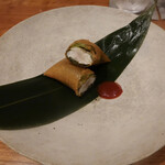 レストラン ナズ - 鮎の春巻