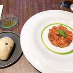 WaldHaus 森の家 - マメロニ赤パプリカクリーム　オレンジの香りとパン