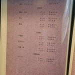 hide's dining 遊 - メニュー