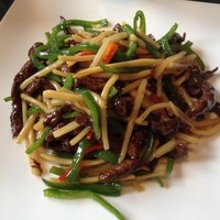 御膳房 銀座店 - 青椒肉絲