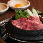 Ushiya Gimbee - 神戸牛サーロインのすき焼き