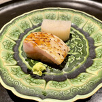 ななにん - 長崎 対馬のどぐろ炙り、山芋酢漬け