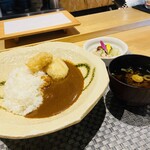 Tempura curry rice