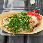 たこ焼き屋 たこ吉 - ネギたこ焼き(岩塩&マヨネーズ)