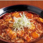 Tafukuro's traditional taste. Mapo tofu noodles