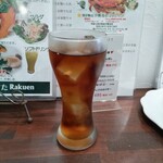 自家製生めんぱすた ラクエン - ウーロン茶