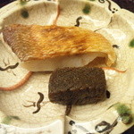 日本料理 幸庵 - 焼き物　甘鯛とコンニャクの唐揚げ