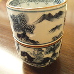 日本料理 幸庵 - お茶の器