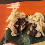 日本料理 幸庵 - 桜きんとんの断面