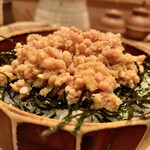 鳥よし - そぼろ丼(小)