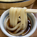 釜あげうどん 長田 in 香の香 - 白色が少し変化しました