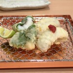 Muramatsu Shouten Sushi To Tempura To - 鱧天ぷら