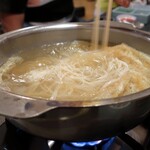 ふぐ屋とら乃介 - シメはにゅう麺
