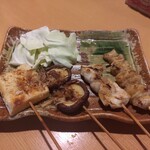 桂ちゃん - 厚揚げ・椎茸・ササミ・鶏皮
