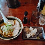 つけ麺屋 焚節 - 和風中華セット