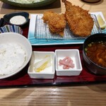 Tonkatsu Shinjuku Saboten - 海鮮盛合せ御膳。