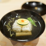 味ひろ - アイナメのお椀