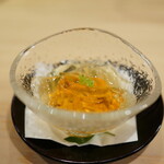 Ajihiro - 雲丹と鯛出汁のジュレ　