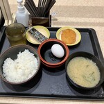 松のや - 玉子かけごはん定食250円