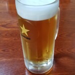 Goro Saya - 先ずは生ビールで乾杯。