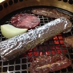 にしき - チャンジャ巻きを温めます