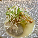 御料理 ひさまつ - 冷やし鉢 鰯のつみれ