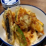 天ぷら 天寅 - お野菜の天丼のｱｯﾌﾟ