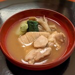 名古屋 浅田 - 煮物 治部煮 三河鶏（皐月 五段弁当）