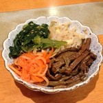 お酒・お惣菜・和食 竜田屋 - H.25.03.23.夜 ナムル盛り合わせ