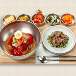 Sokse bulgogi 和 bibim朝鲜冷面papusan