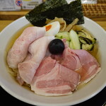 麺屋さくら - アジ煮干しの冷やしラーメン(1480円)